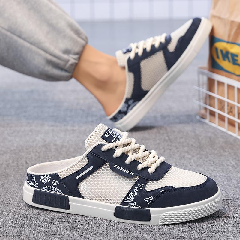 

YRZL Men s Outdoor Sandals Breathable Mesh Summer Slippers Soft Sole Lightweight Casual Shoes for Men Outdoor Sports Sandals 43 светло-зеленый