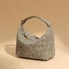 2025 Frosted Hand-Woven Mini Diamond Pattern Crossbody & Shoulder Handbag for Women