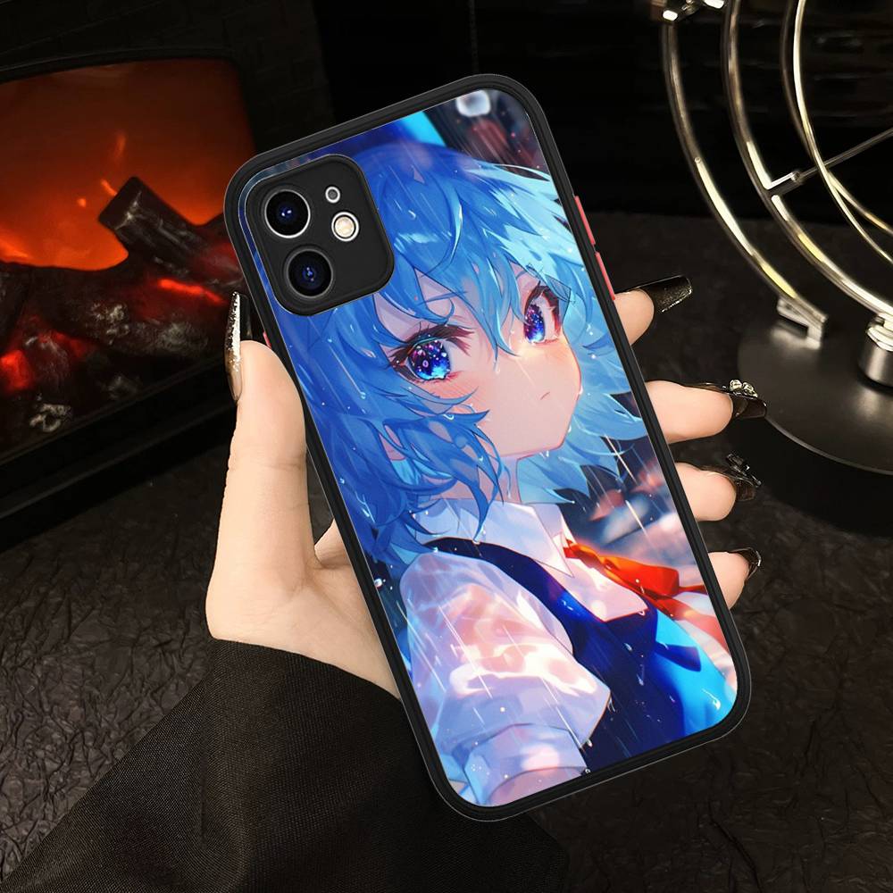 Classic Game Touhou Project For IPhone 16 15 14 Plus 13 12 11 Pro Max X XS MAX Translucent Matte Shockproof Cover