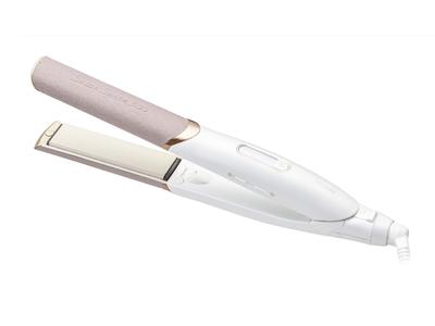 Koizumi Hair Iron Straight Twin Negative Ion Salon Sense 300 Silky Moist Heat Resistant Felt Available Overseas White KHS-8740/W