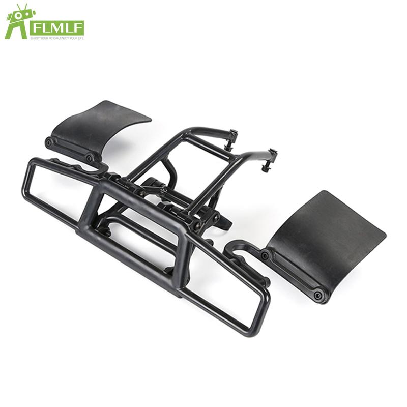 Rear Bumper Anti-collision Plate or Bracket Kit Fit for 1/5 HPI ROFUN BAHA ROVAN KM BAJA 5B 5T 5SC Rc Car Toys Games Parts