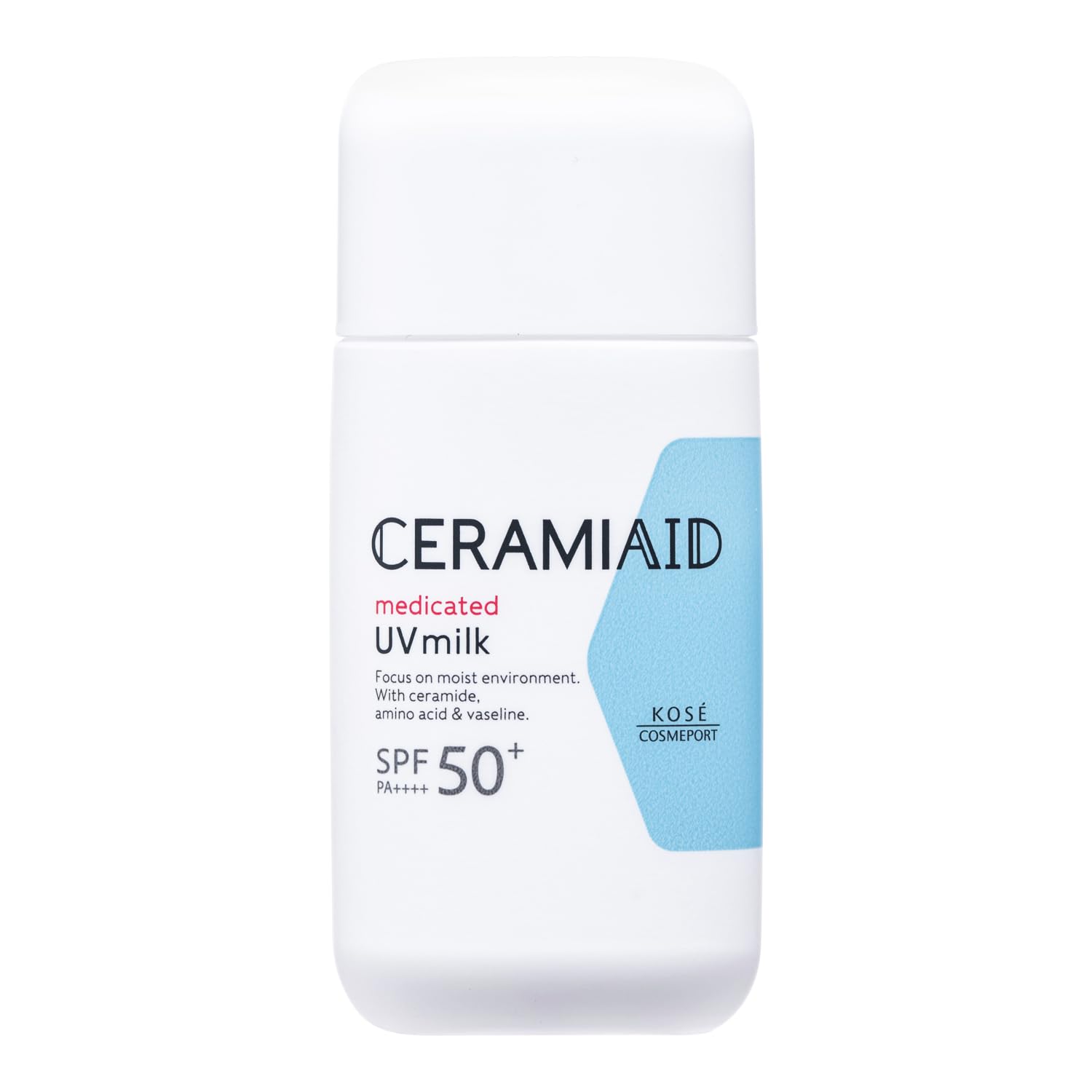 Quasi-drug Ceramide UV Milk 60g Sunscreen Waterproof Suitable children babies.