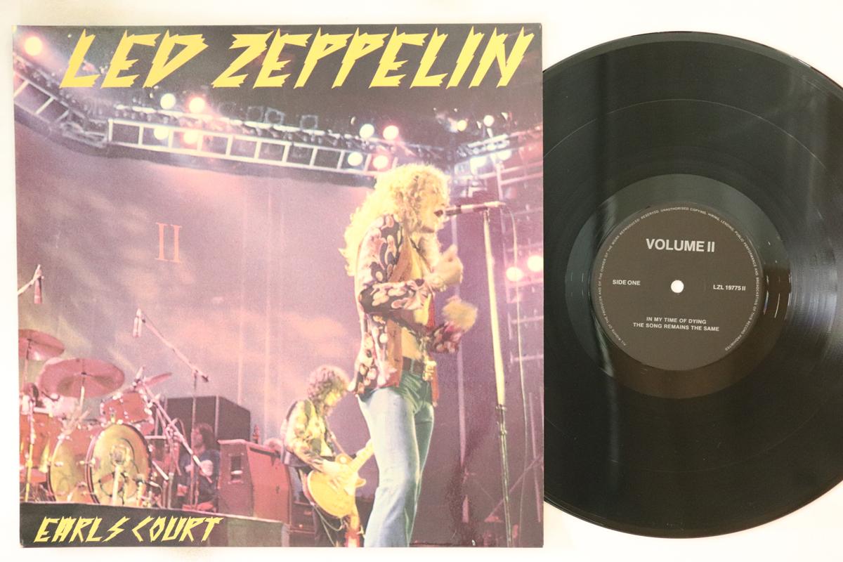 

LP Пластинка LED ZEPPELIN - Earls Court LZL19775 NOT ON LABEL 1976 Европа Рок Б/У