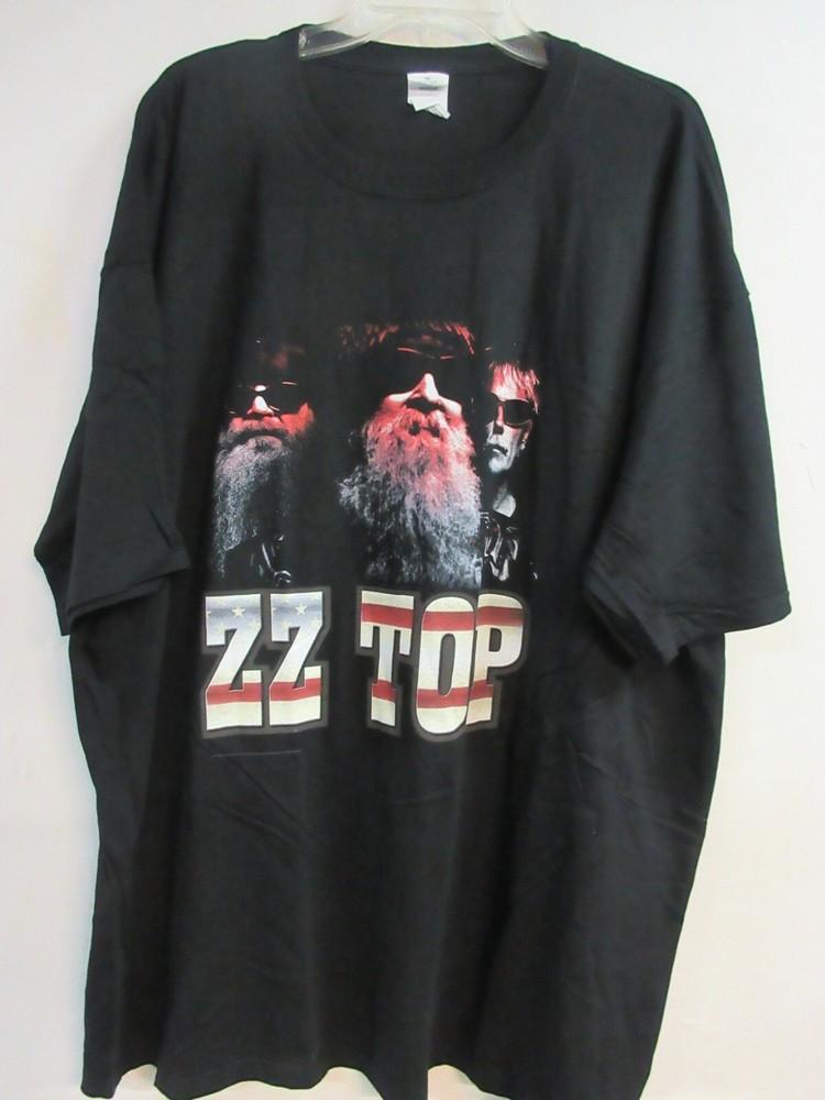 ZZ TOP OFFICIAL MERCH 2014 TOUR BAND CONCERT MUSIC   3XL / XXXL Unisex T-Shirt XXXXL