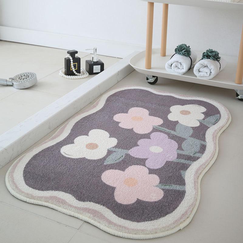 Bathroom Floor Mat Cute Entrance Non Slip Mat Bathroom Door Household Door Mat Entrance Mat