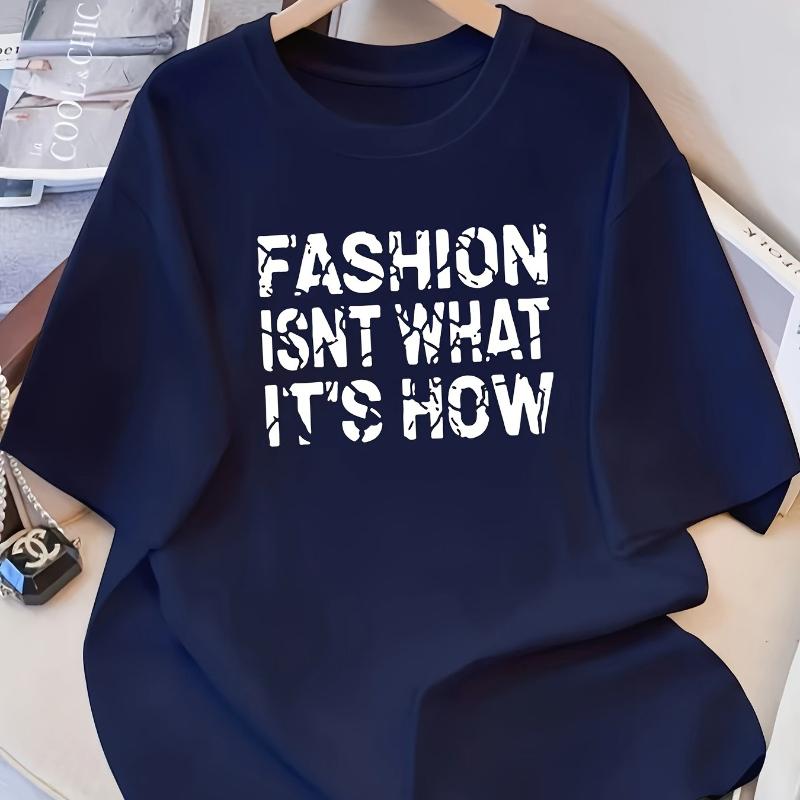 

Fashion How T-Shirt,Soft Breathable & Fade-Resistant, Classic Fit for Daily Casual Wear XXL білий