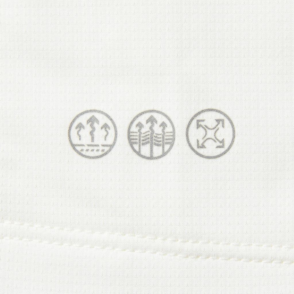 Li Ning Running Series Solid Color Breathable Versatile Short Sleeve T-Shirt Women Tops Champagne-White ATSV088-1