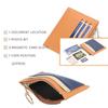 Light PU Leather Money Coin Purse Ultra-thin Wear-resistant Credit Card Holoder with Key Ring Wallet Money Bag Male Female