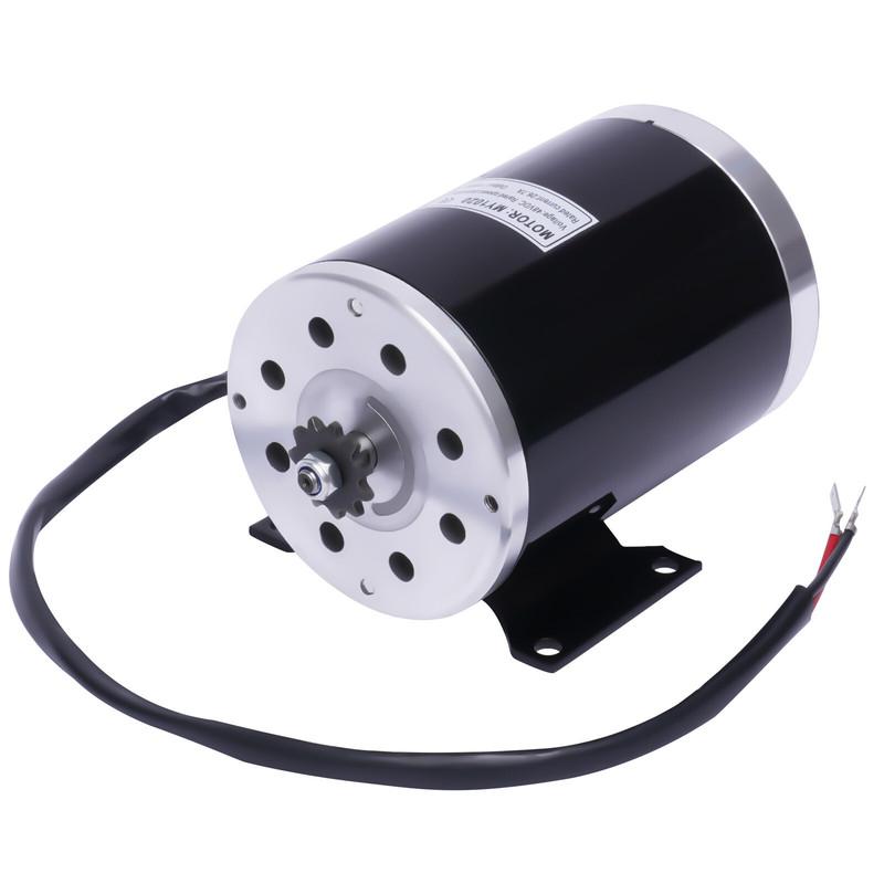 48V 1000W Brushed Motor Kit, 4.5N.M Torque Electric Bike Conversion Kit with Controller & Throttles with LED Display, Infinitely