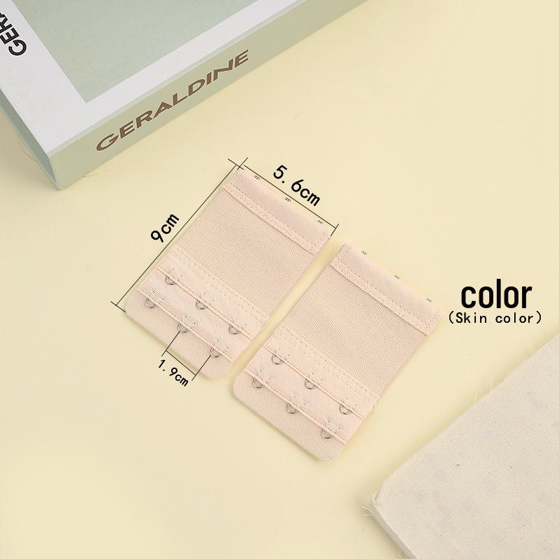 

Пряжка-удлинитель для бюстгальтера из нержавеющей стали - эластичное 2-рядное 2-3-4-пуговичное соединение Extender