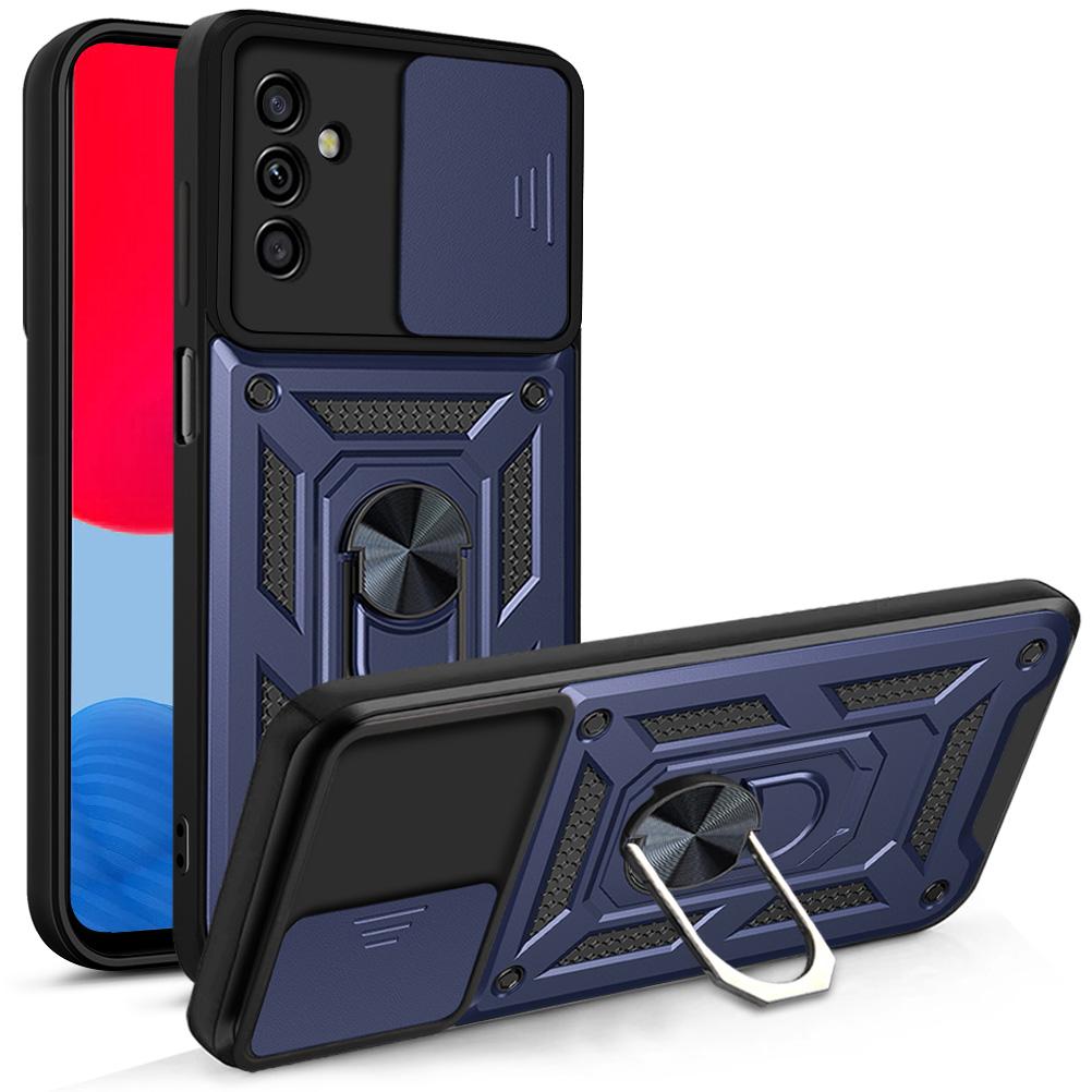

For Samsung A13 5G Case Galaxy A04S Cover Galaxy A13 5G Magnetic Ring Holder Armor Phone Case Slide Camera Protect Back Cover Galaxy A13 5G