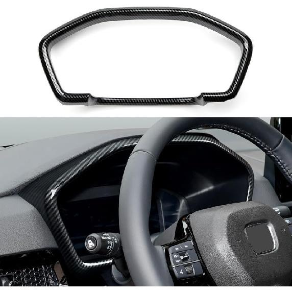 Car Inner Door Handle Armrest Cover Decals for Honda CR-V  2024 Accessories CRV ABS Carbon Fiber Interior Stickers