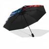 1pc Dragon StainedGlass Compact Travel Umbrella, Automatic Folding Lightweight Windproof 8-Bone Reinforced Design, Portable for Backpack Dur