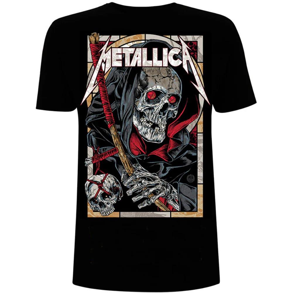 

Metallica Death Reaper Slim Fit T-shirt High-end Luxury Is for Both Men and Women Top Y2k Summer Hot Sale 4XL