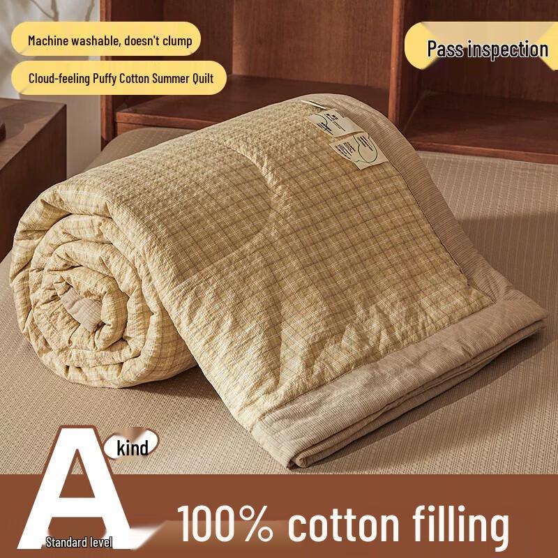 

Yuan Zhi Wei Cloud Puff 100% Cotton Summer Quilt