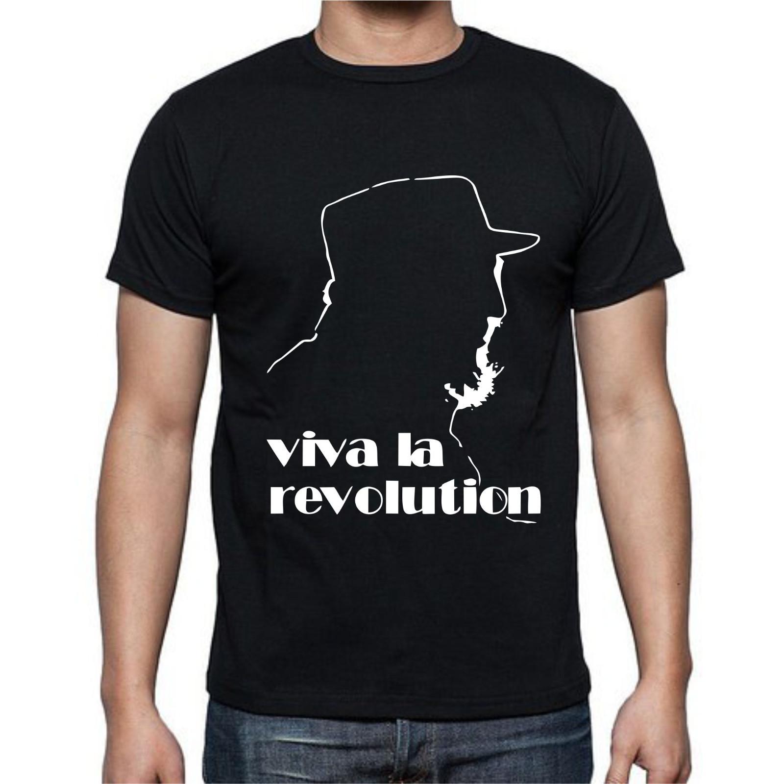 Viva La Revolution Anonymous Revolt Fight Back T-Shirt Mens Womens Tees Top Tee 3XL