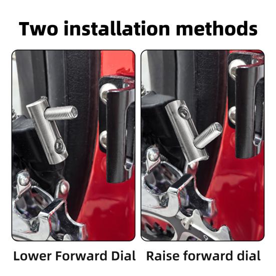 Road Bike Front R7000 R9100 Heavy Derailleur Extender for R8000 Duty Stainless Steel Bike