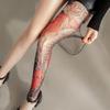 Perspective Women's Sexy Printed Tights Mesh High Pantyhose New Female Stockings  Summer