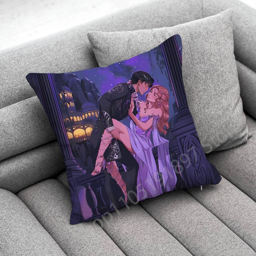 Acotar A Court of Mist and Fury Throw Pillow Case For 50x50cm 40x40cm 55x55cm 45x45cm 30x30cm Square Bedroom Pillowcase Cover