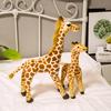 Real giraffe doll plush toy sika deer doll deer ornament photography prop birthday gift