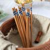 Japanese Style Bamboo Chopsticks: Creative High-End Gift Set (5 Pairs)