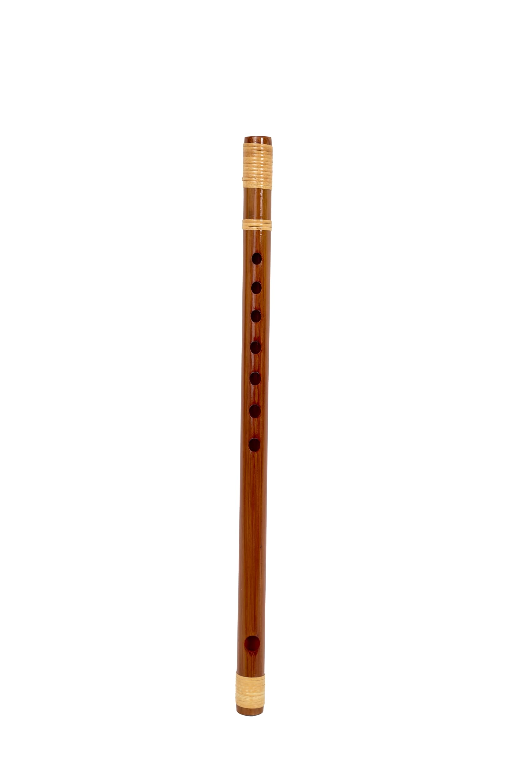 Erin Japan - Japanese Selected Goods - Brown Yamamoto Bamboo Craft Shop Shinobue For Festivals And Traditional Japanese Beginner Bamboo With Rattan Wrapping 10 (Yamamototakizayikuya) (Bamboo Brow