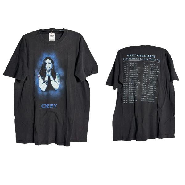 

New Apparel Vintage Ozzy Osbourne USA Tour 1996 T-Shirt Heavy Metal Band Comfort Unisex T-Shirt XXXL