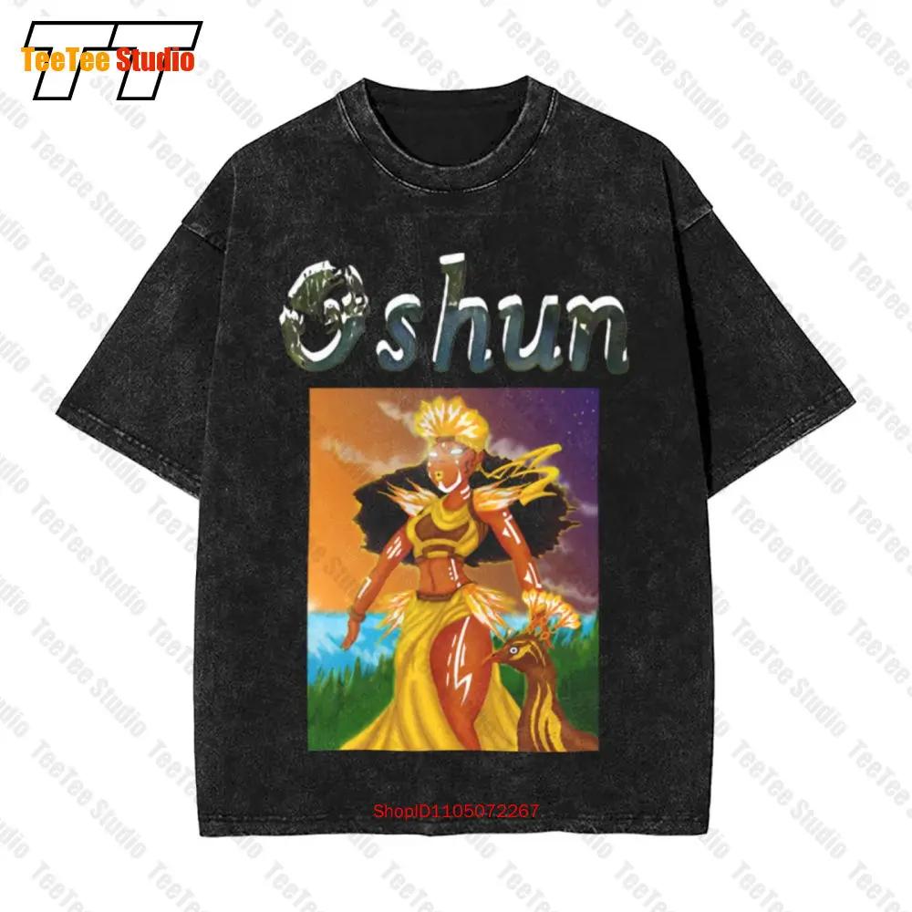 Oshun OrishaRiver Goddess TopYoruba OrishaSpiritual Faith Vintage Oversized TShirt YPAW S