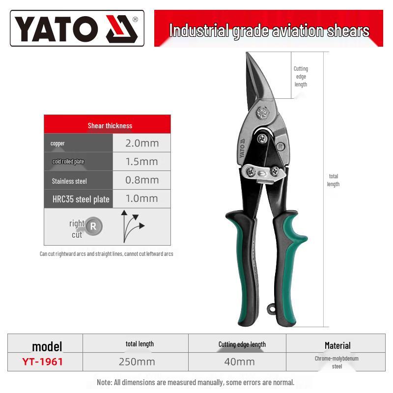 YATO Aviation Snips