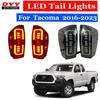 Tacoma 16-21 Rear Tail Light Assembly: Modified LED Daytime Running Lights