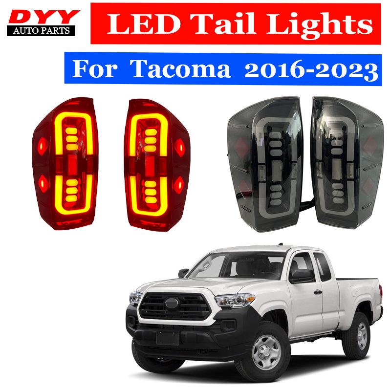 Tacoma 16-21 Rear LED Tail Light Assembly with Modified Daytime Running Lights