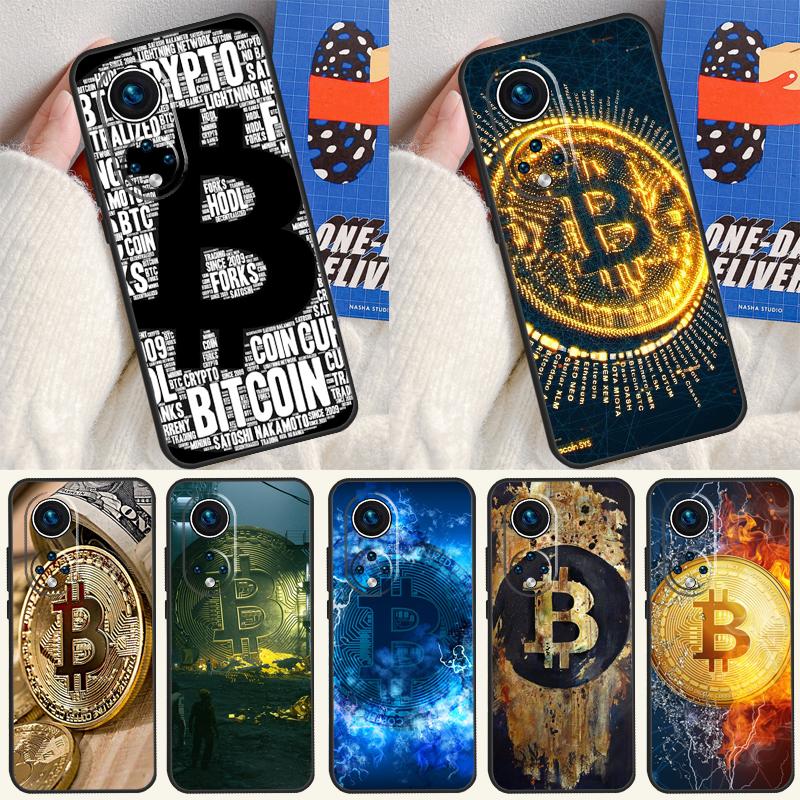 Bitcoin BTC Case For Honor 200 Pro 50 70 90 X9a X8a X8 X9 X8b X9c X9b Honor Magic 7 5 6 Lite Pro Cover