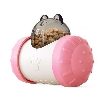 Dingdong Pet Κούνια Κατοικίδιου Ζώου Roly Poly Μπάλα Σνακ 146 x 77 x 109 mm, ροζ, 1 τεμάχιο