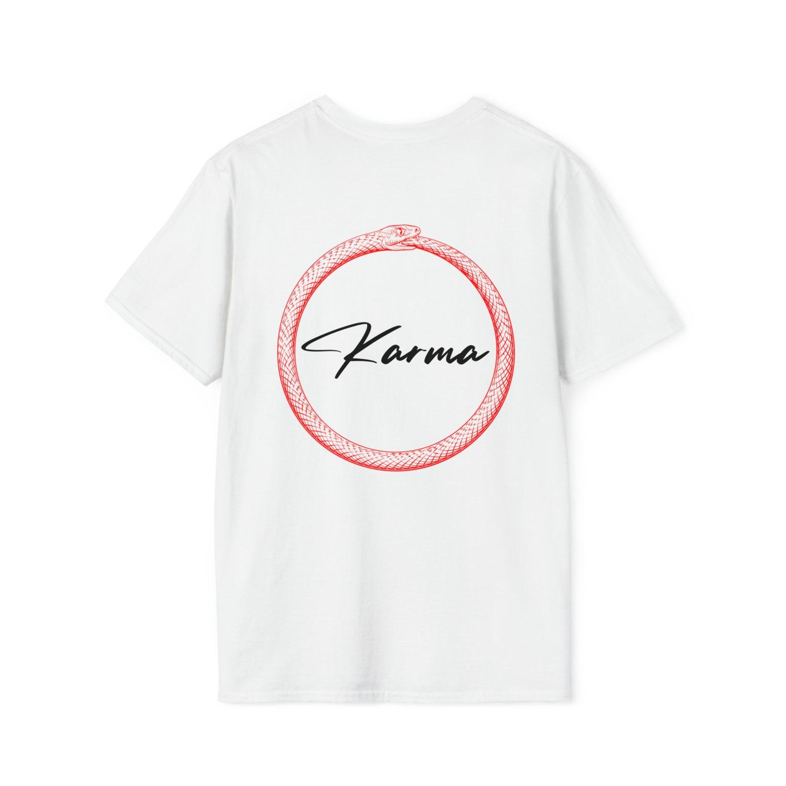 Karma Snake T-Shirt: Alpha Male Millennial Style XL