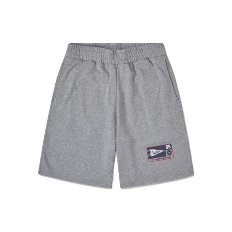 

New Converse Casual Shorts Men s Gray 10025232-A02 M