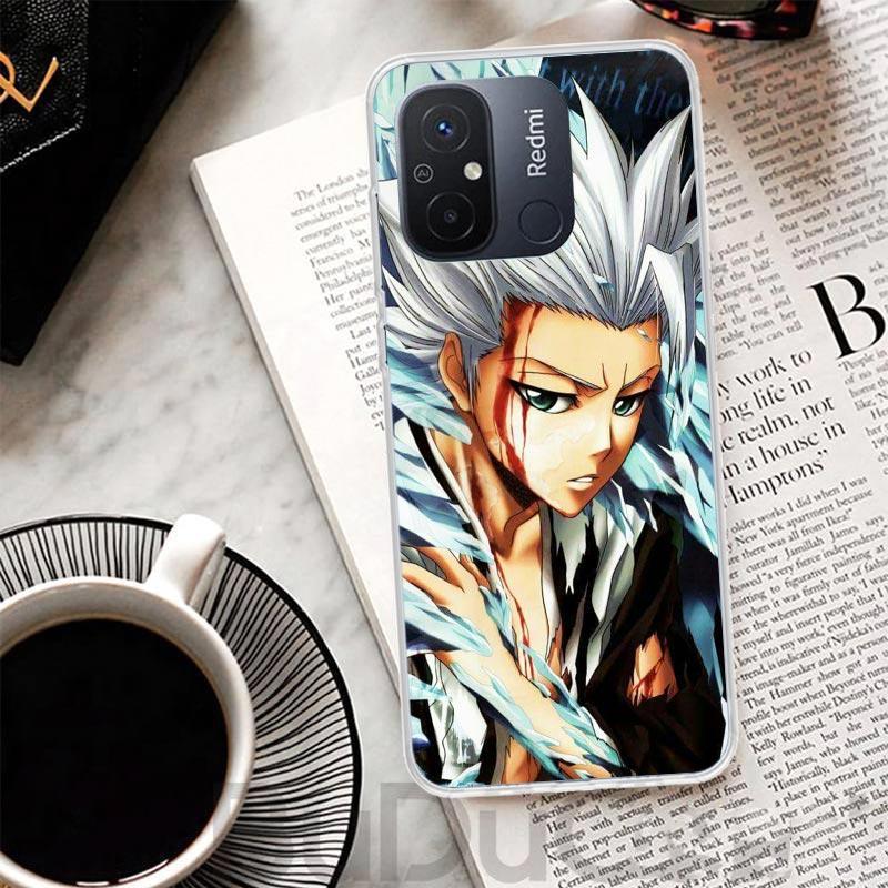 Hitsugaya Toushirou Bleach Cover For Xiaomi Redmi 14C 13 13C 12 12C 10 10C 9 9C 9T 9A Phone Case 10A 8A 8 7A 7 6A 6 Pro K70 K60