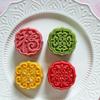 Hand Pressed Mooncakes Mold Festival Dessert Molds Cookie Stamp ABS Plastics Pastries Cake Moulds for Baking Lover