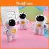 Adorable White Astronaut Plush Toy Keychain Soft Short Plush Stuffed Doll 12cm