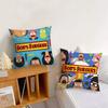 Cartoon B-Bobs Cute B-Burgers cool cushion cover Pillow Cover Home Sofa living Decoration Room  Office Car Nordic Simplicity