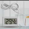 Mini Digital LCD Thermometer With Probe Indoor Convenient Temperature Sensor For Aquarium Fish Tank Home Fridge Thermometer