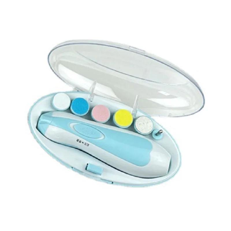 Baby Nail Grinder Electric Six-in-one Multi-head Anti-scratch Children Anti-meat Nail Clipping Manicure Suit Portable