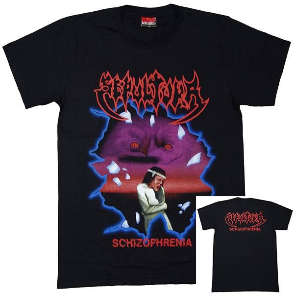 New Sepultura  Schizophrenia Shirt Tee Short Sleeve Unisex T-Shirt XL