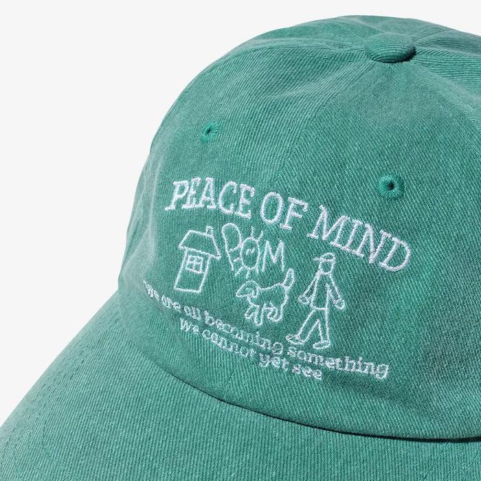 Peace Of Mind PIGMENT Ball Cap Green