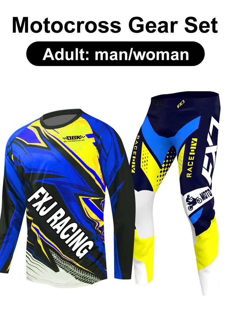 Motocross gear set Enduro cross Jersey
