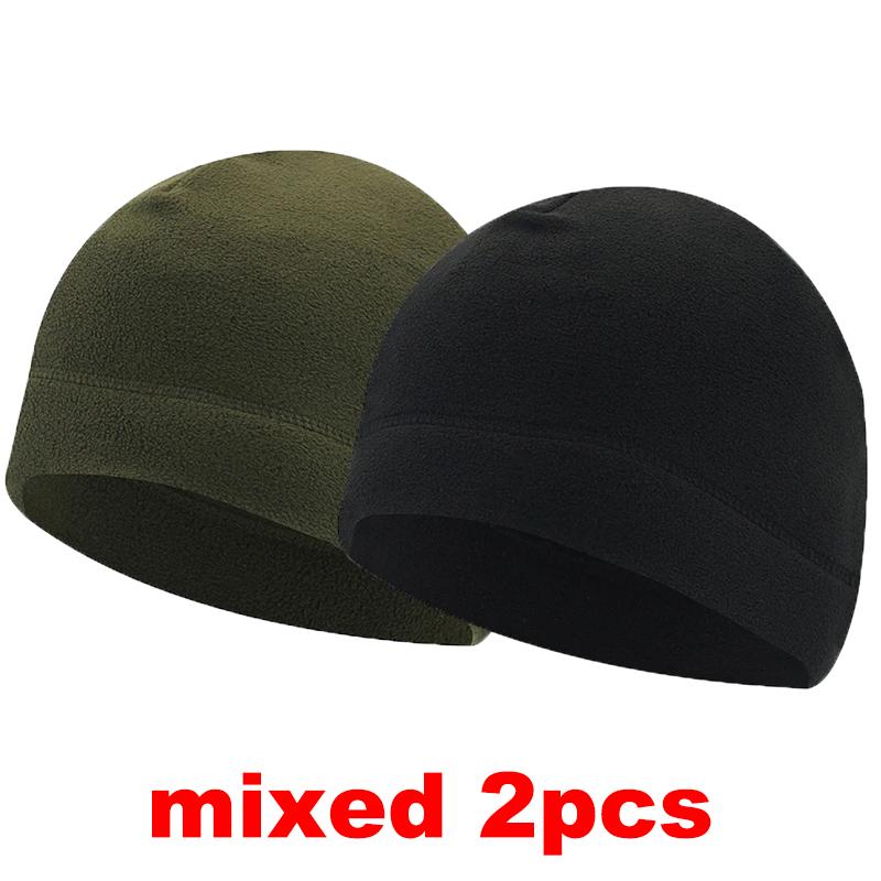 Fleece Warm Hat Winter Cap Men Women Outdoor Sports Skiing Cycling Hat Windproof Soft Beanie Cap Male Lady Autumn Winter Hats
