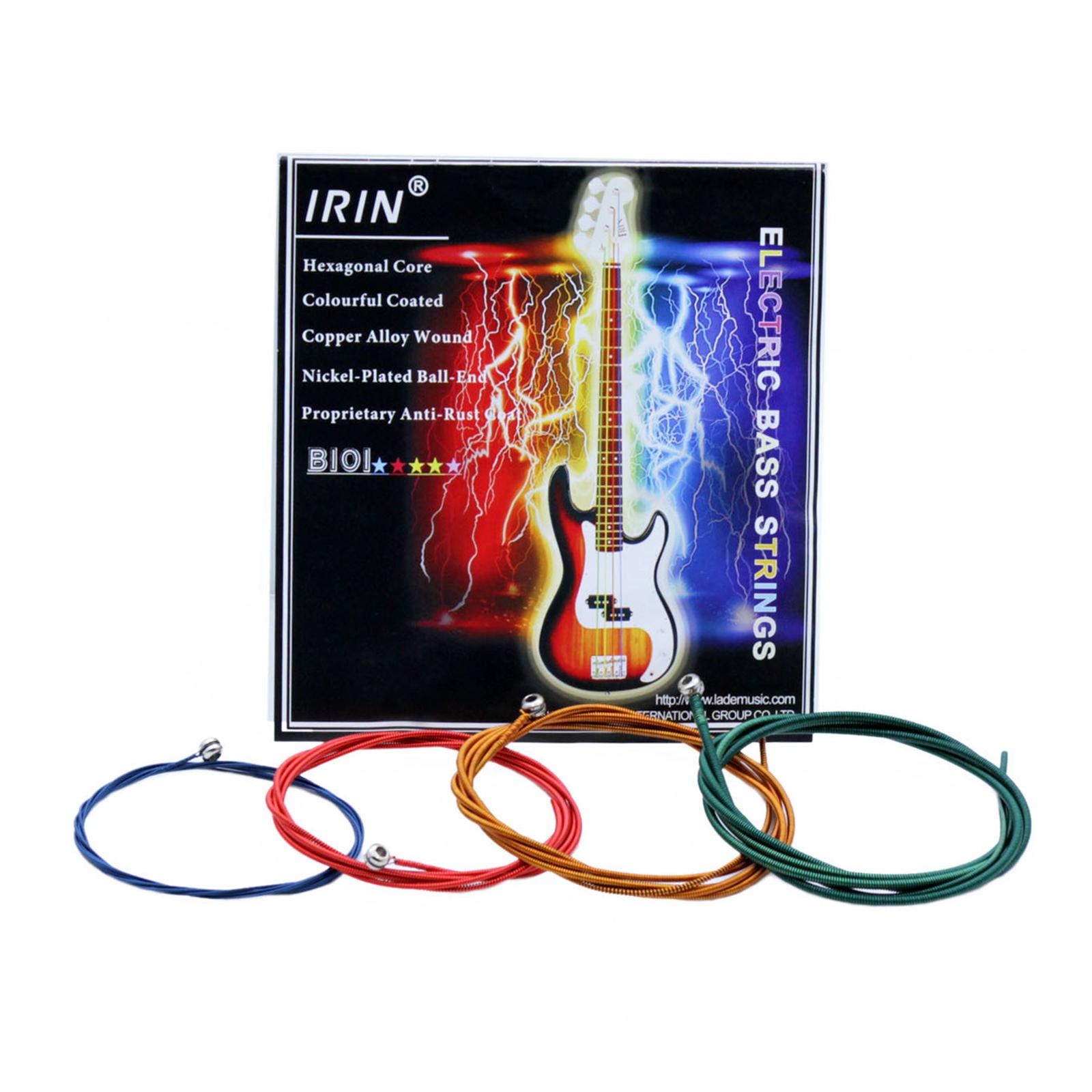 

1.14mm-2.67mm 4 String Electric Bass Strings Instrument Accessories Replacement Parts for 4 String Electric Bass Parts 1