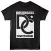 Dashboard Confessional Αμερικανικό Emo Συγκρότημα Αλληλοσυνδεόμενο Λογότυπο Ανδρικό T-shirt