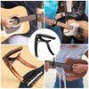 Zinc Alloy Guitar Capo, 1 Piece, Guitar Capo, Tone Correction Clip, Lightweight and Durable, Available In Various Colors (Black)