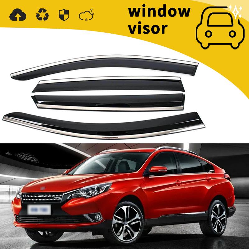 Rain Visor Decoration for 12-17 Venucia D50/R50/E30/R30/T70/T90/M50V Models