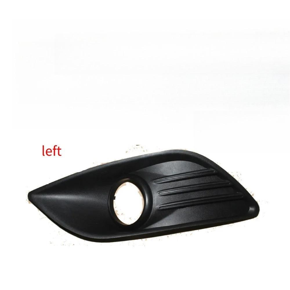 

For Ford Focus 2009 3 Car Light Frame Fog Light Front Grille, Painted Fog Light Frame Left DM59R19953CAW Right DM59R19952CAW Matte left